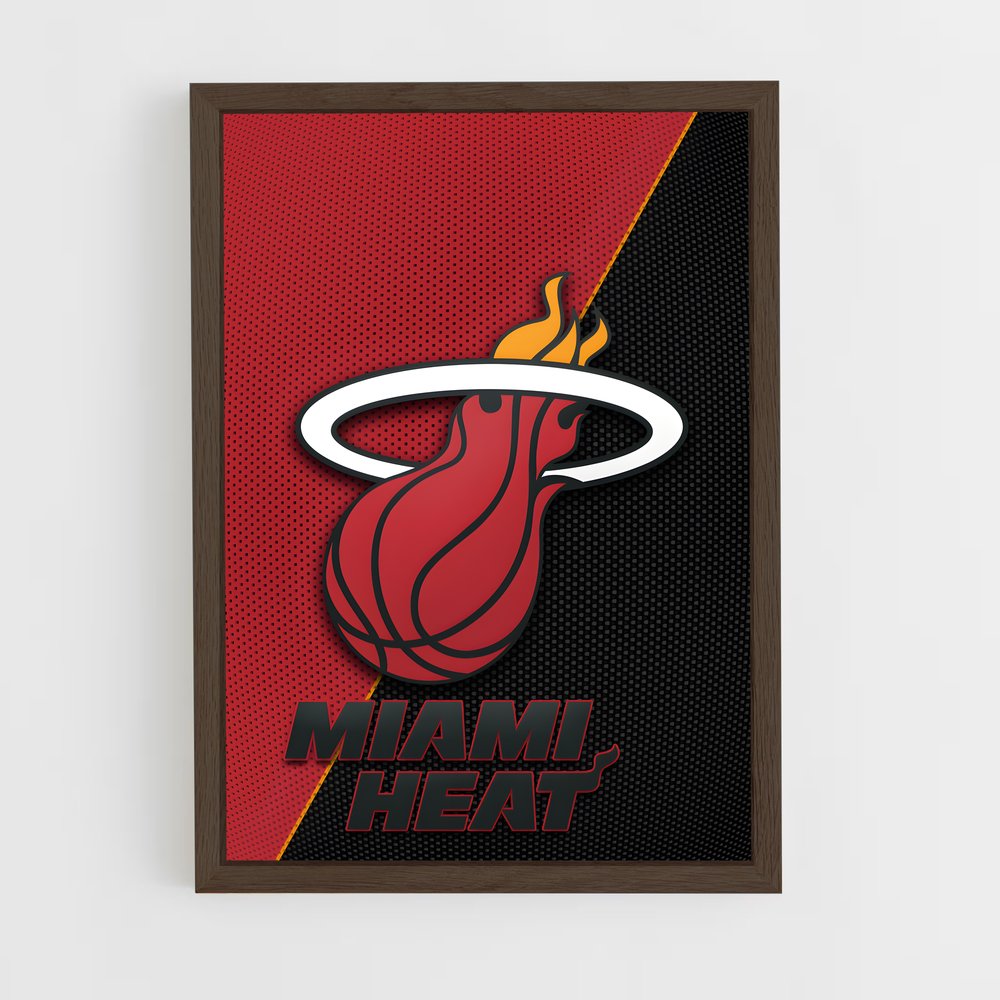 Poster Heat Wave – affiche Basketball (vue 5)